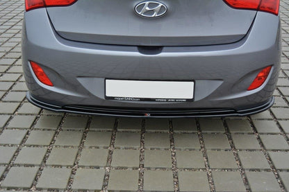 Rear splitter hyundai i30 mk.2