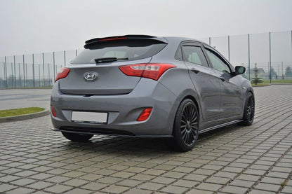 Rear splitter hyundai i30 mk.2