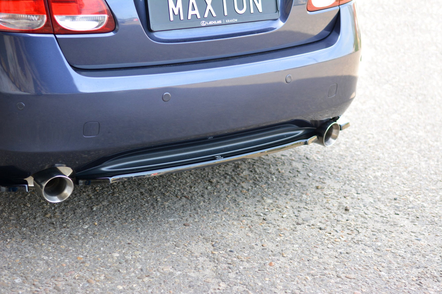 Rear splitter lexus gs mk.3