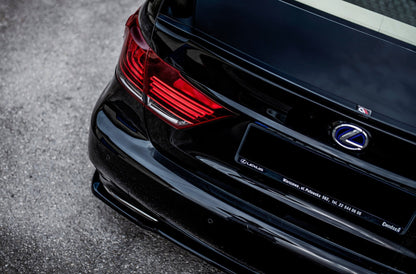 Rear splitter lexus ls mk4 facelift