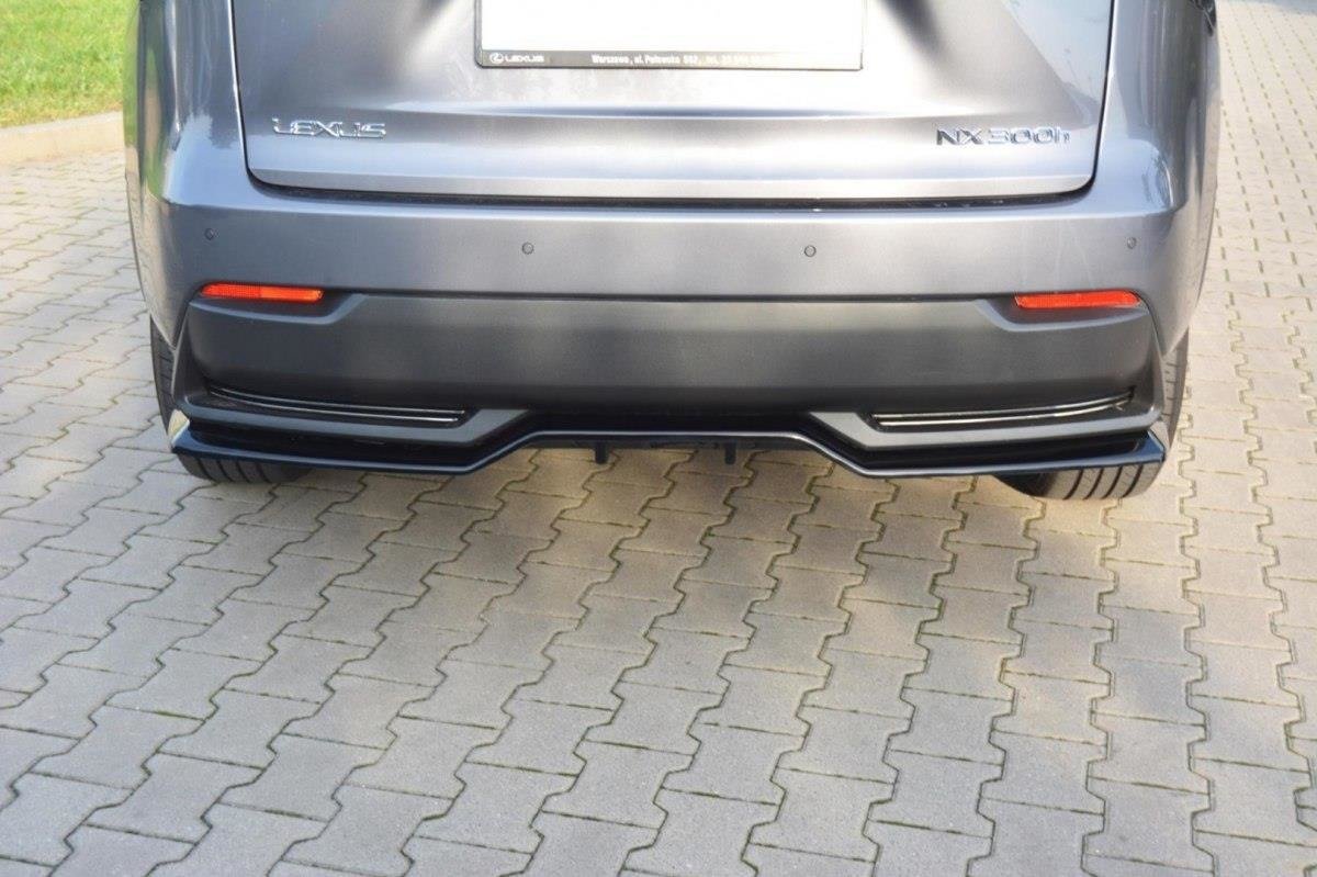 Rear splitter lexus nx mk1 h (with vertical bars)