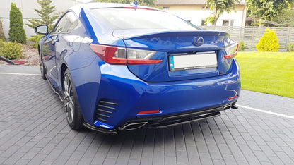 Rear splitter lexus rc mk1