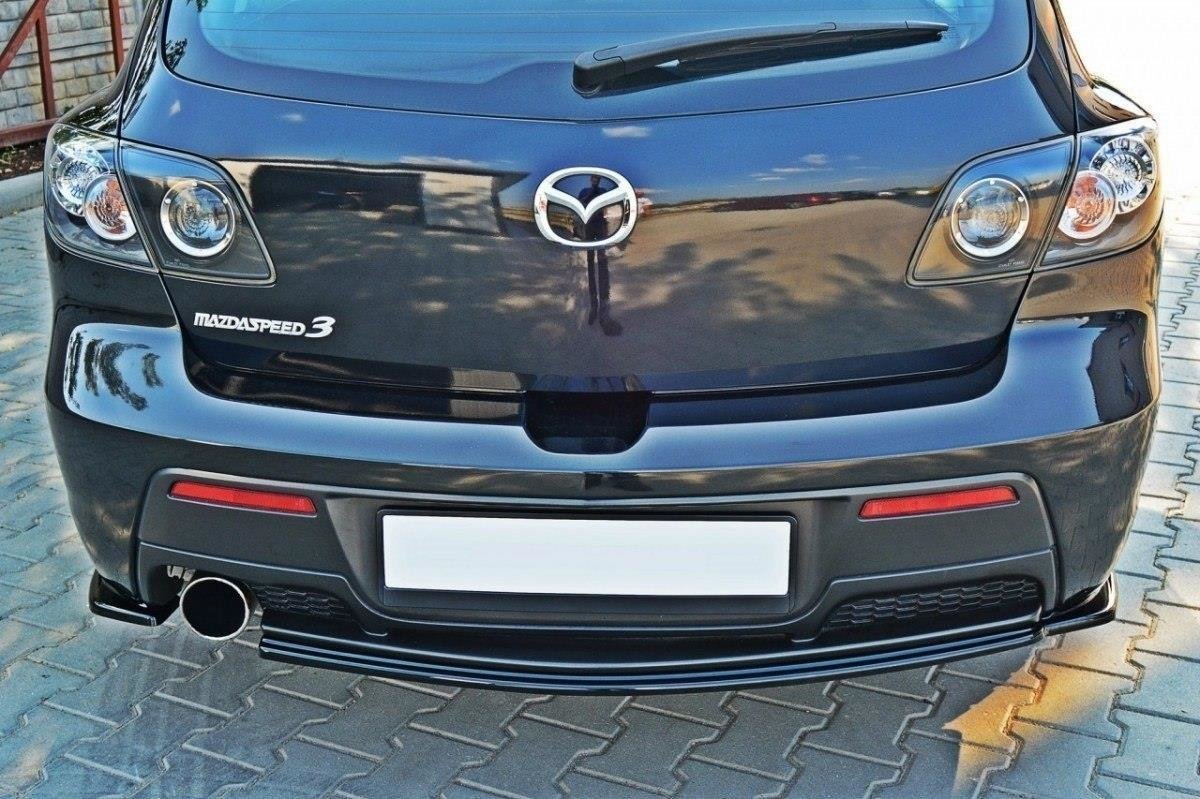 Rear splitter mazda 3 mps mk1 preface us-spec version (without vertical bars)