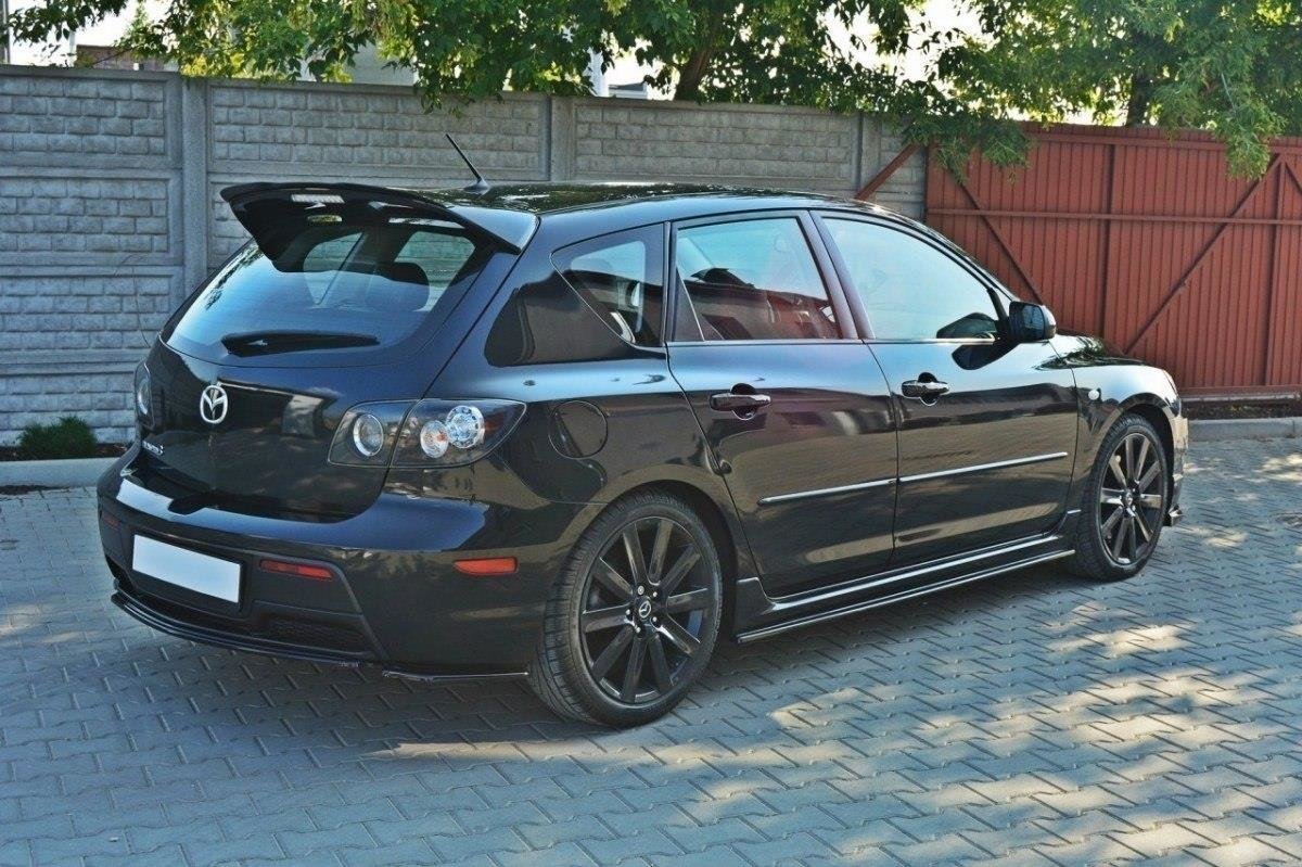 Rear splitter mazda 3 mps mk1 preface us-spec version (without vertical bars)