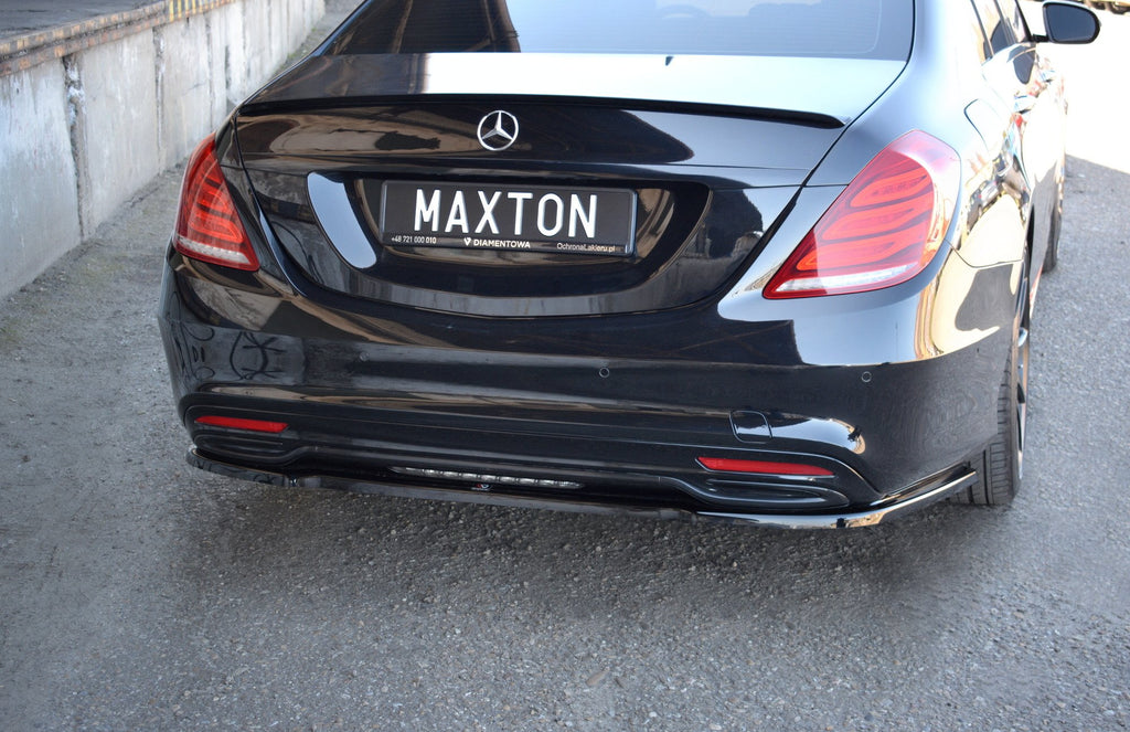 Rear splitter mercedes-benz s-class amg-line w222