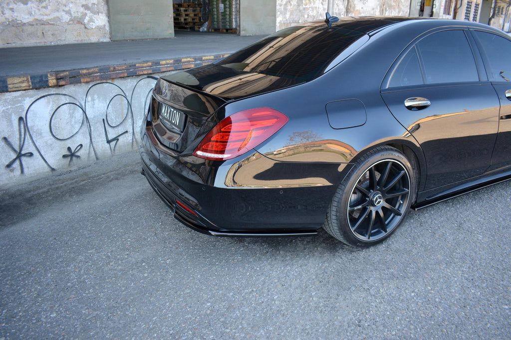 Rear splitter mercedes-benz s-class amg-line w222