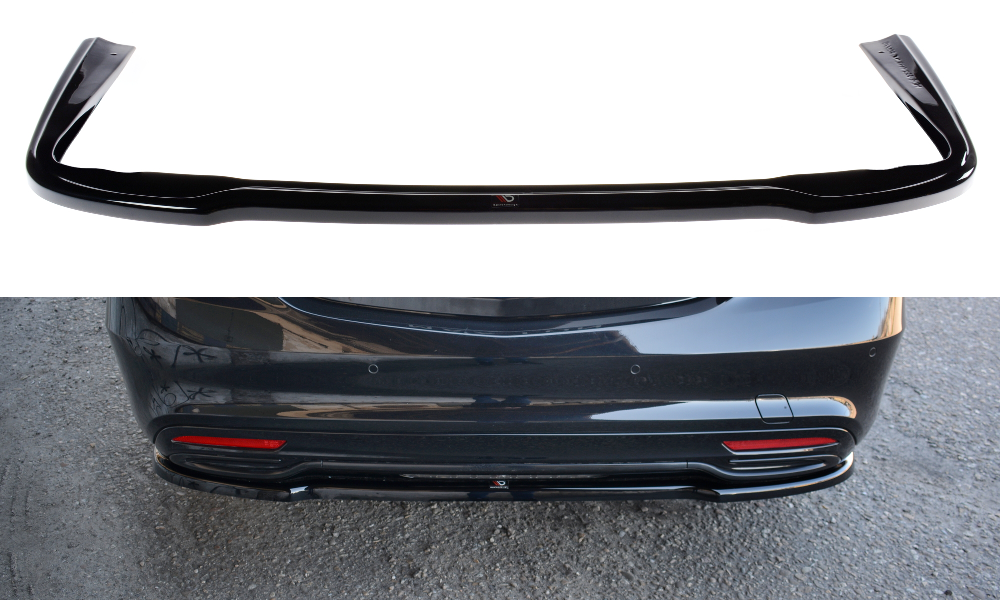 Rear splitter mercedes-benz s-class amg-line w222