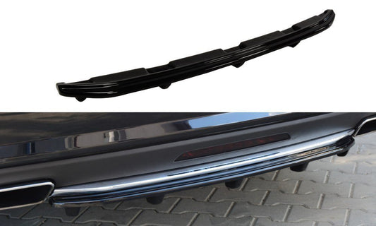 Rear splitter mercedes cls c218 (with a vertical bar) amg line