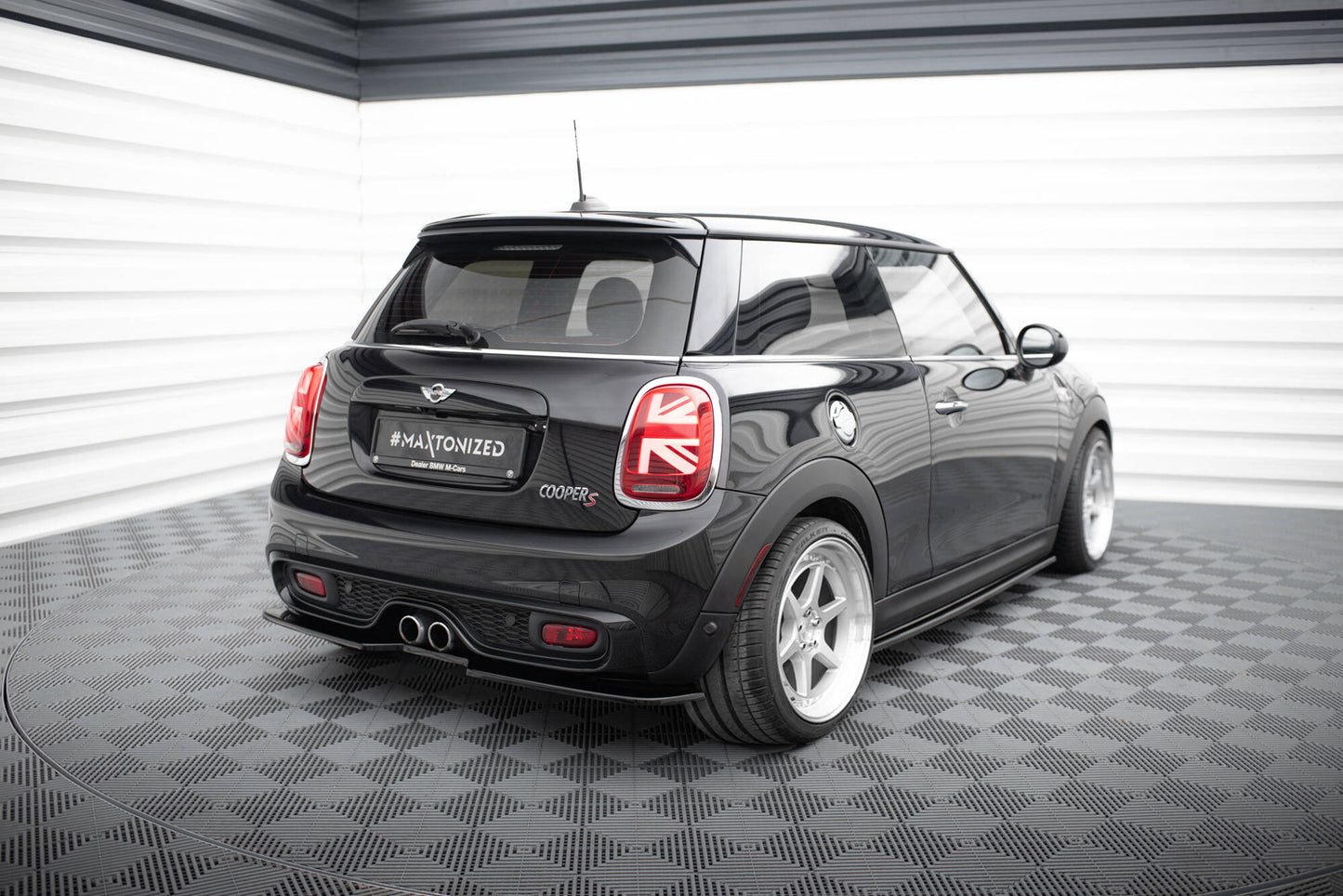 Rear splitter mini cooper s mk3 preface 3-door (f56)