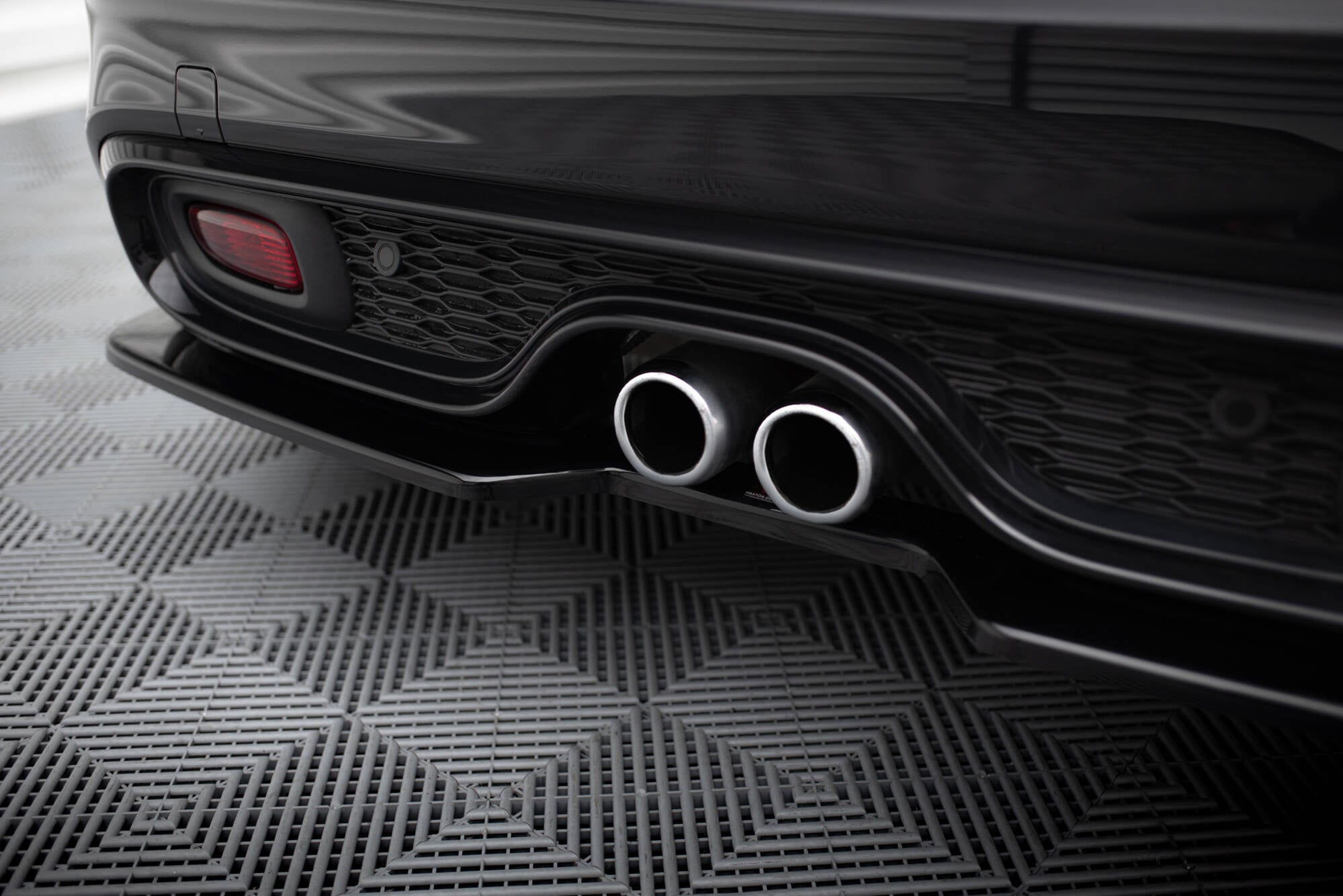 Rear splitter mini cooper s mk3 preface 3-door (f56)