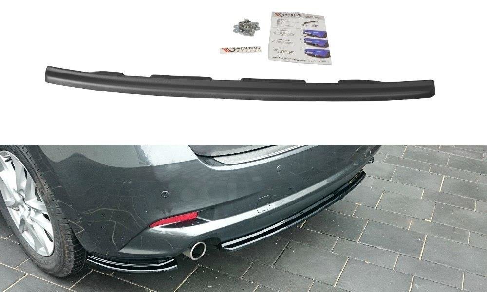 Bagerste splitter Mazda 3 BM (MK3) ansigtsløftning (uden lodrette stænger)