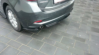 Bagerste splitter Mazda 3 BM (MK3) ansigtsløftning (uden lodrette stænger)