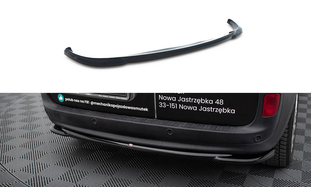 Rear splitter mercedes-benz citan w415