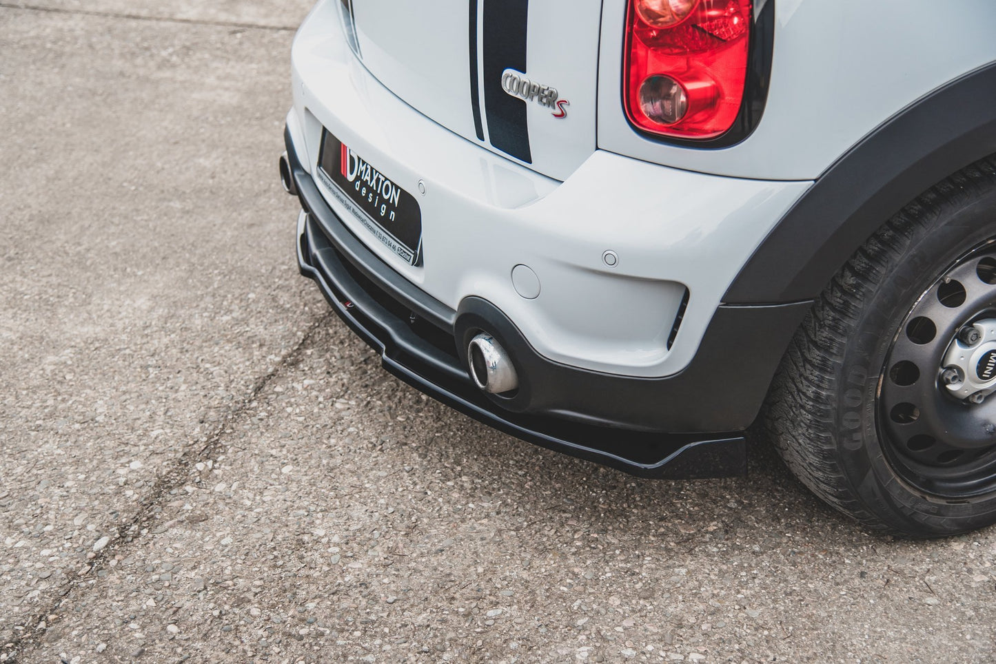 Rear splitter mini countryman mk1 jcw