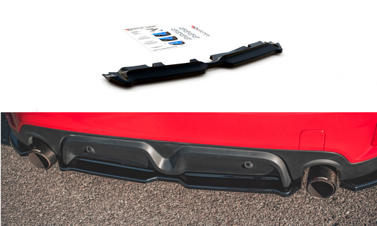 Rear splitter mini countryman mk2 f60 jcw