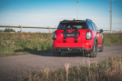 Rear splitter mini countryman mk2 f60 jcw