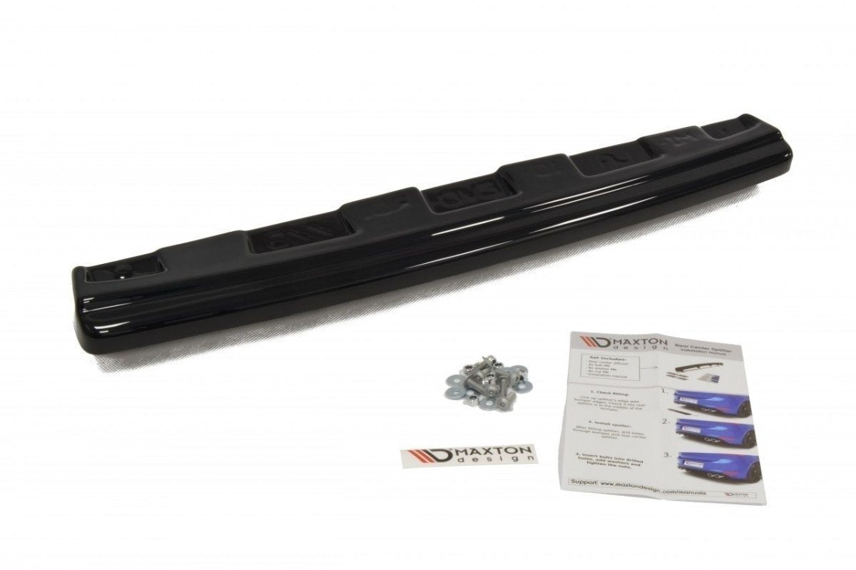 Rear splitter mitsubishi lancer evo x (with vertical bars)