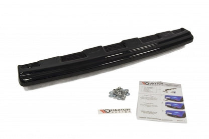 Rear splitter mitsubishi lancer evo x (with vertical bars)