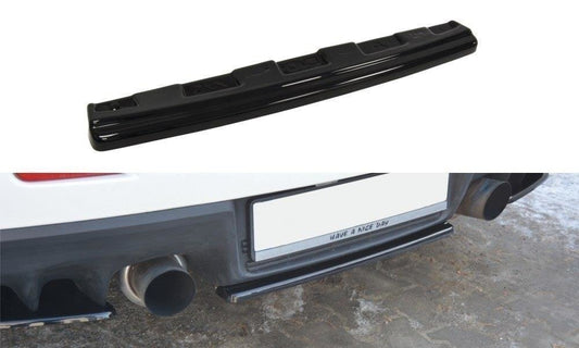 Rear splitter mitsubishi lancer evo x (without vertical bars)