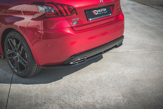 Rear splitter peugeot 308 gt mk2 facelift