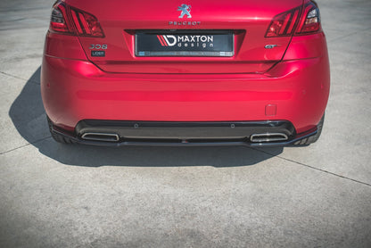 Rear splitter peugeot 308 gt mk2 facelift