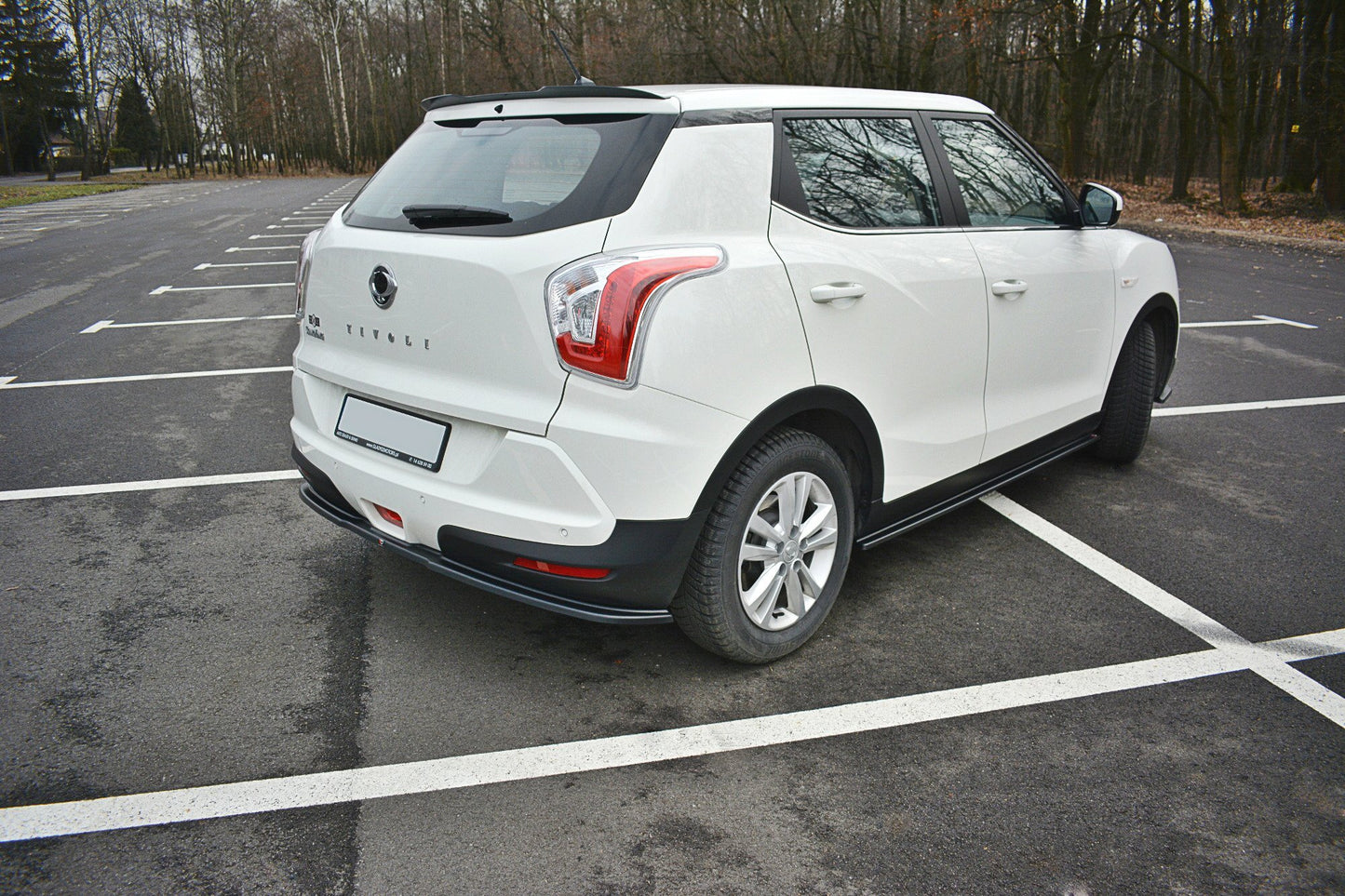 Rear splitter ssangyong tivoli