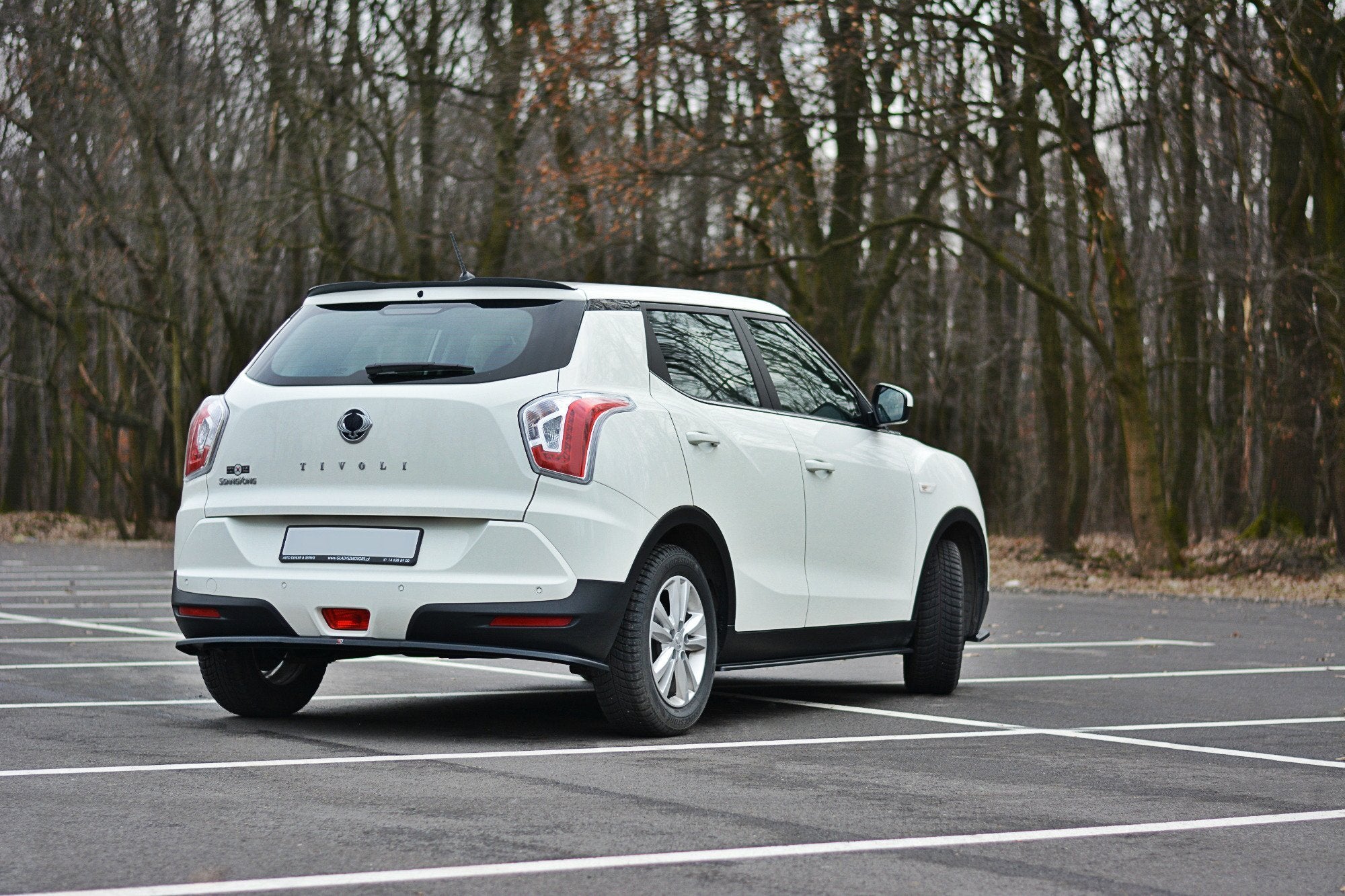 Bageste splitter ssangyong tivoli