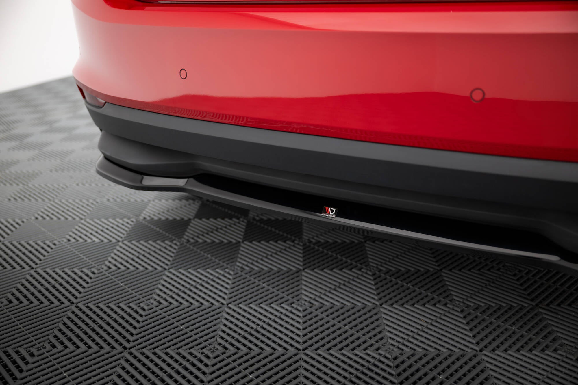 Rear splitter skoda fabia mk4