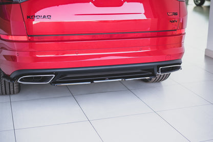 Rear splitter skoda kodiaq rs mk1 / mk1 facelift