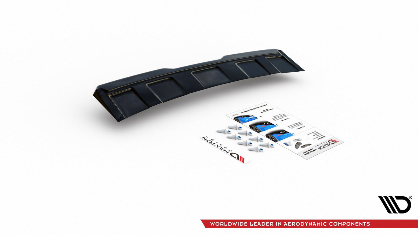 Rear splitter skoda kodiaq rs mk1 / mk1 facelift