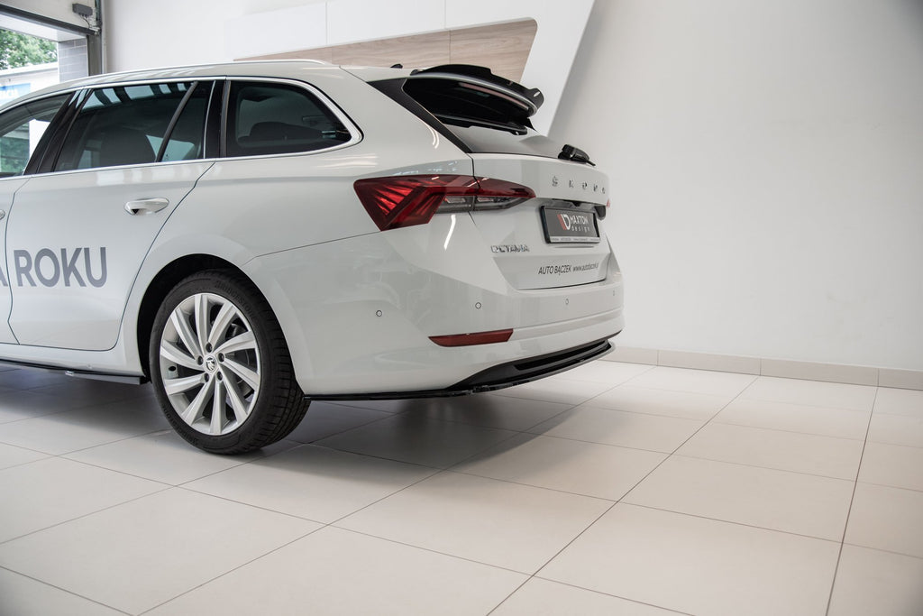 Rear splitter skoda octavia mk4