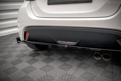 Rear splitter v.1 + flaps  toyota yaris mk4