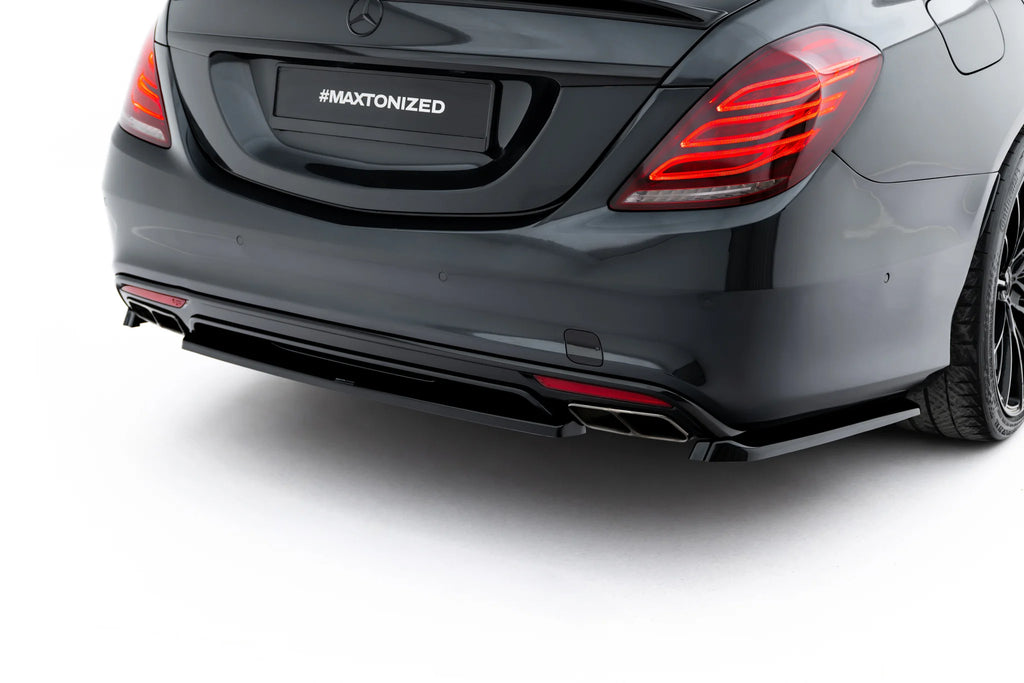 Rear splitter v.2 mercedes-benz s amg-line w222