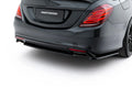 Rear splitter v.2 mercedes-benz s amg-line w222