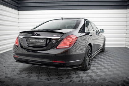Rear splitter v.2 mercedes-benz s w222