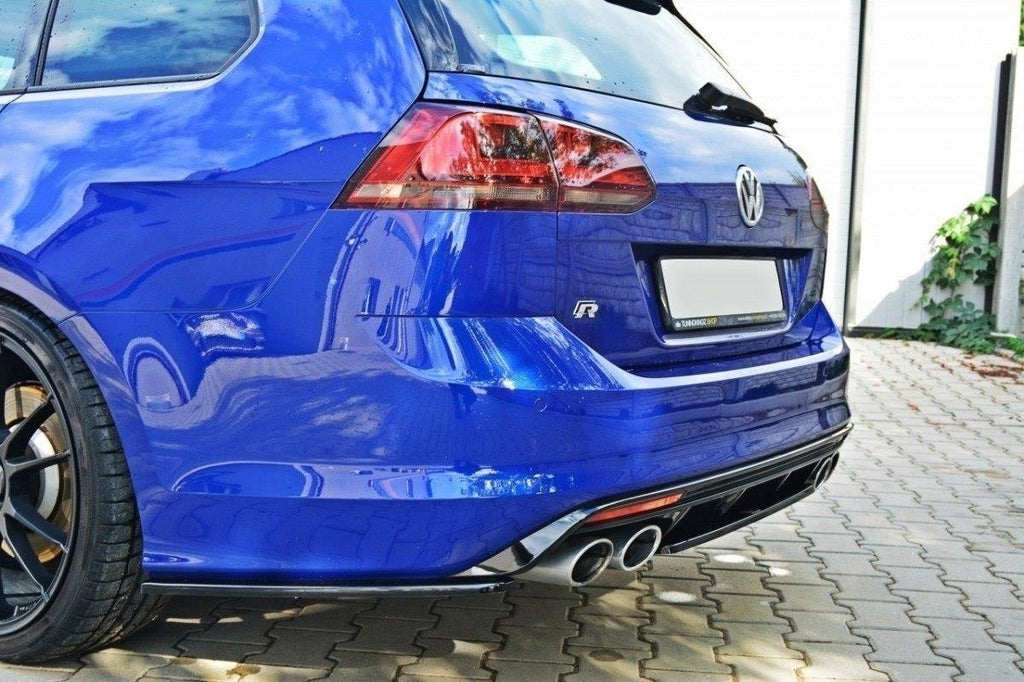 Golf R Estate Rear Rear splitter vw golf mk7 r estate (without a vertical bar) – Hamphi ...