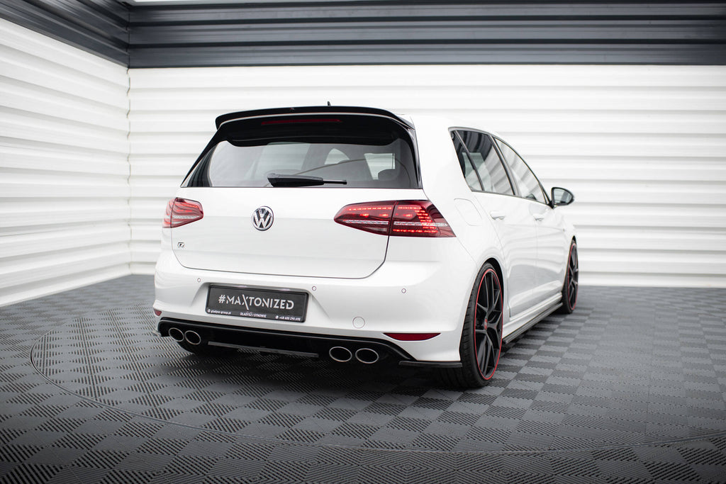Bagerste splitter VW Golf VII R (med lodrette stænger)