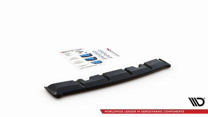 Rear splitter volkswagen golf gti clubsport mk8