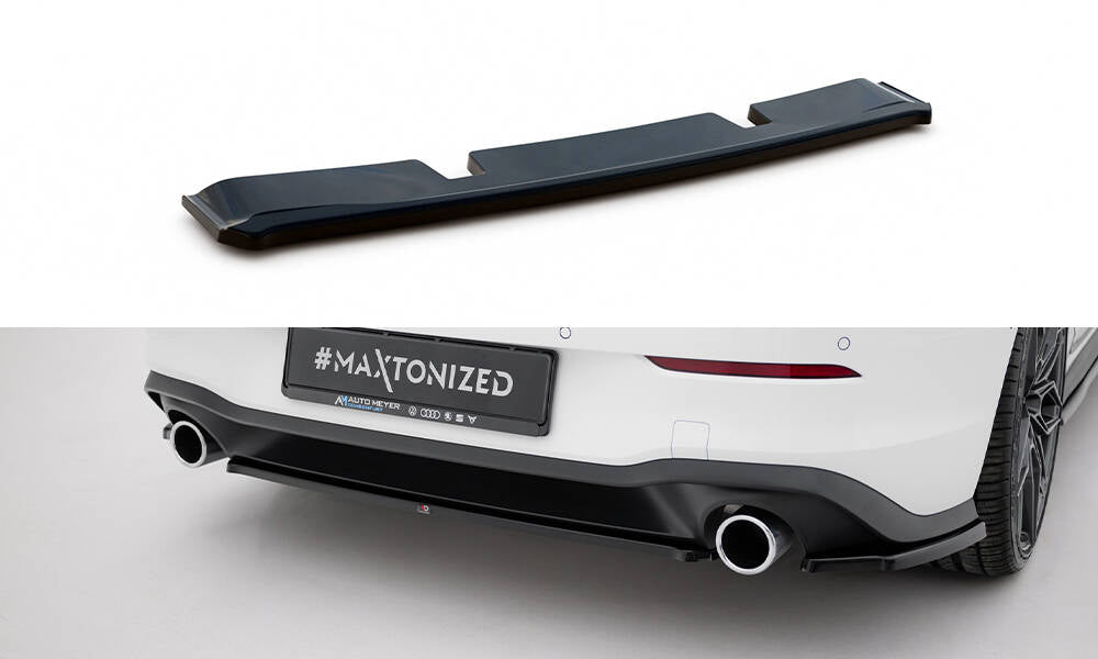 Rear splitter volkswagen golf gti mk8