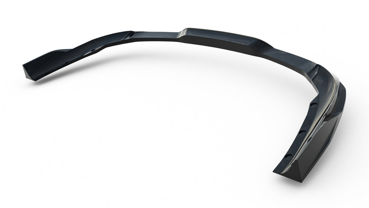 Rear splitter (with vertical bars) suitable for porsche 911 carrera aero 992 facelift