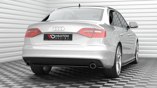 Rear splitter for audi a4 s-line b8 facelift