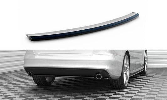 Rear splitter for audi a4 s-line b8 facelift