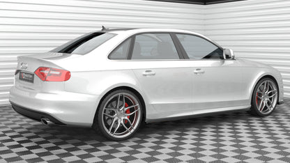 Rear splitter for audi a4 s-line b8 facelift