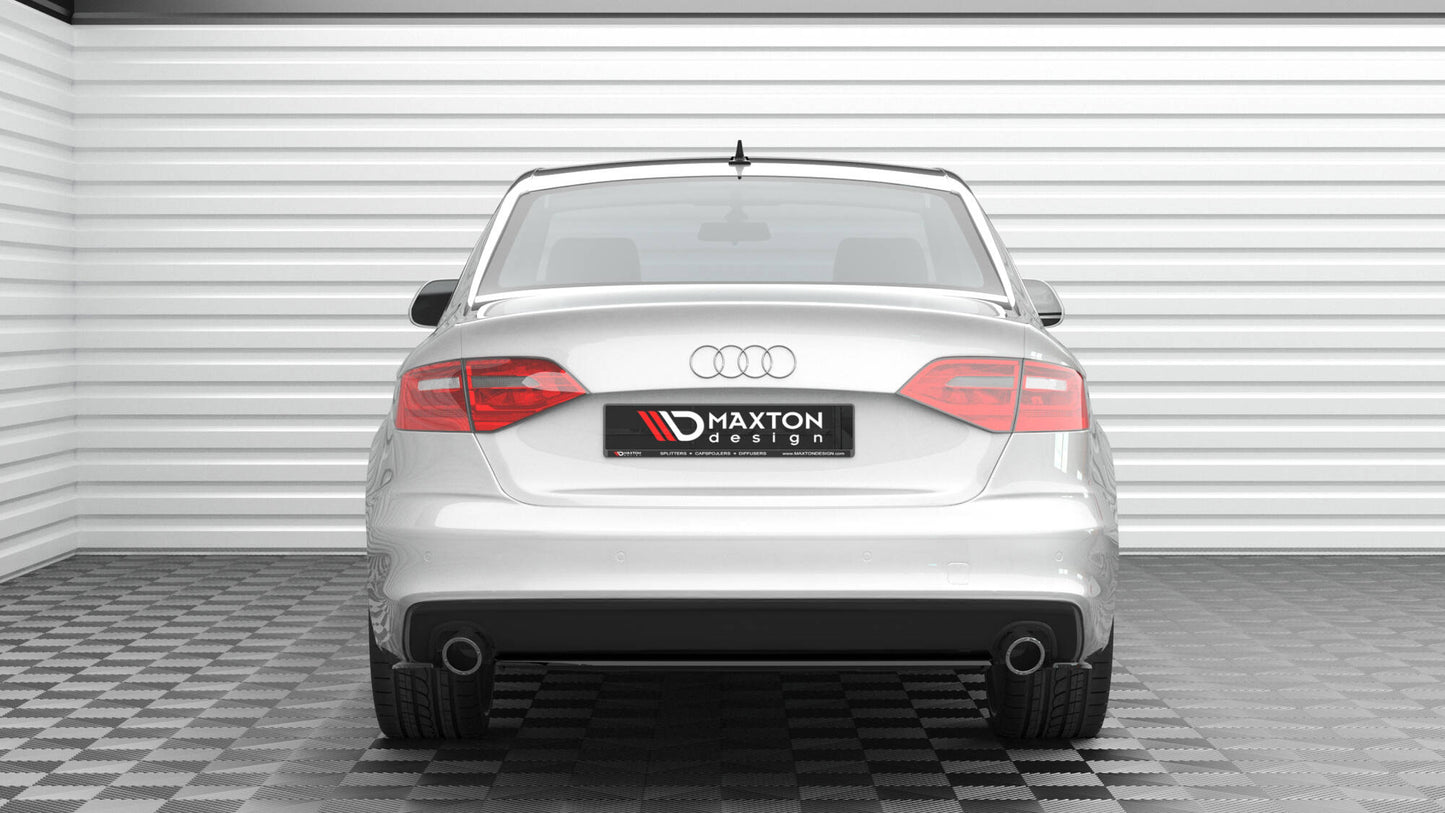 Rear splitter for audi a4 s-line b8 facelift