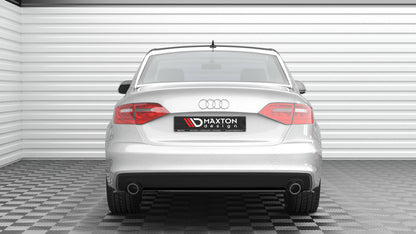 Rear splitter for audi a4 s-line b8 facelift
