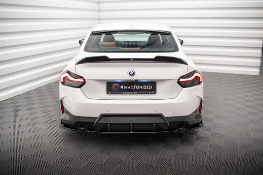 Rear splitter for bmw 2 coupe m-pack g42