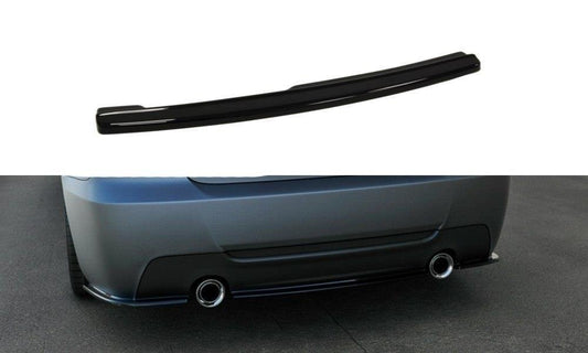 Rear splitter for bmw 3 e92 mpack