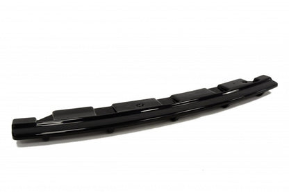Rear splitter for bmw 5 f11 m-pack (fits two double exhaust ends)