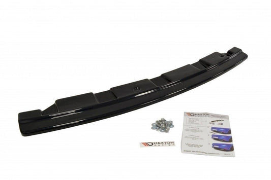 Rear splitter for bmw 5 f11 m-pack - without vertical bars (fits two single exhaust ends)