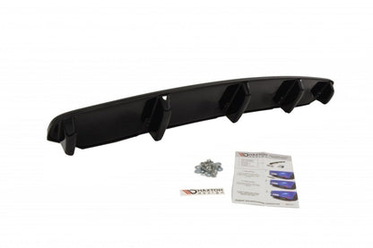 Rear splitter for bmw 6 gran coupé mpack (with a vertical bar)